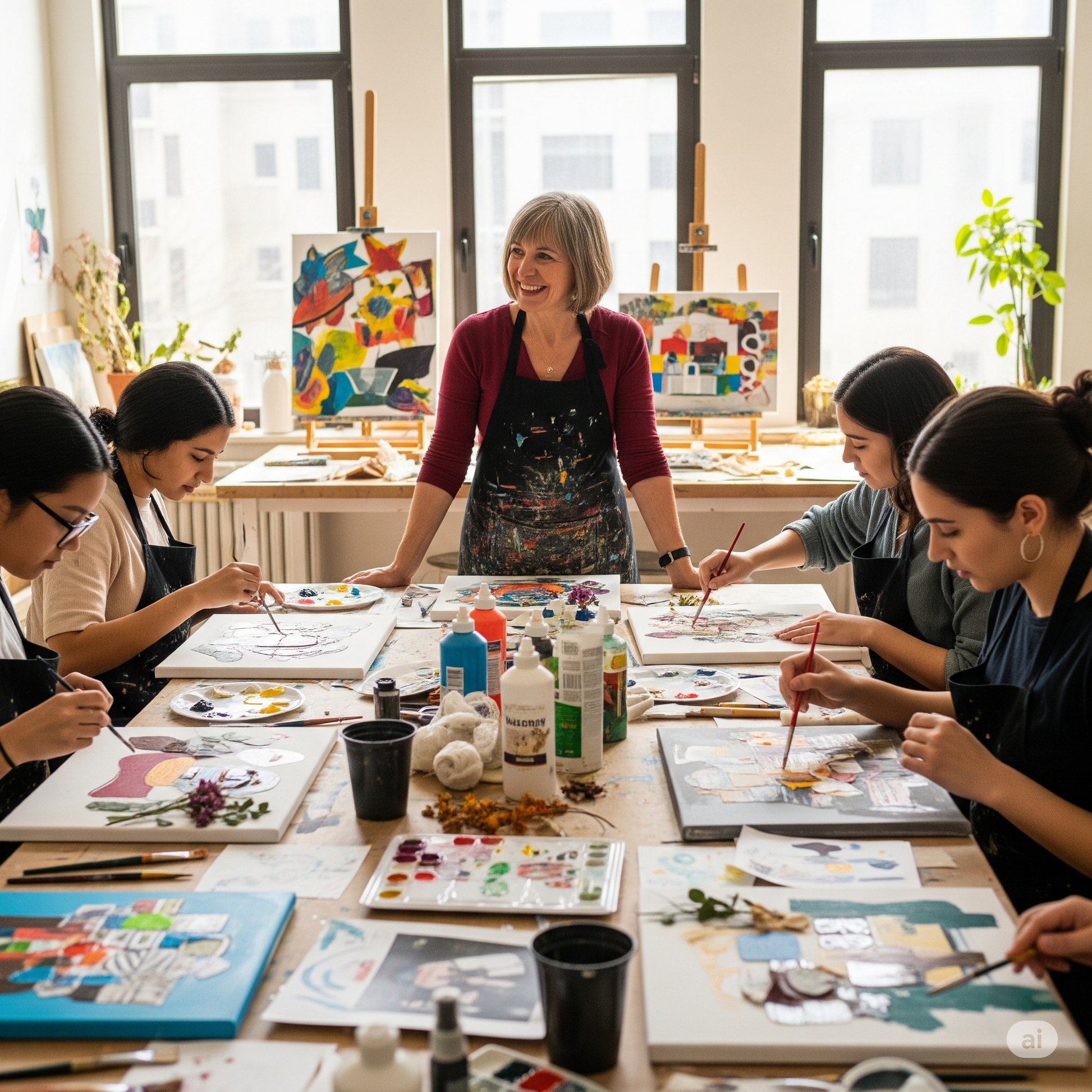 Mixed Media Art Class