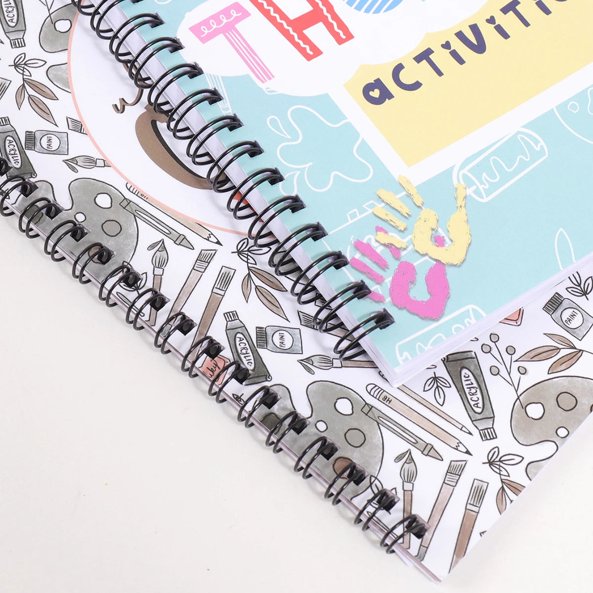 1 Fine Art Drawing Patterns Notebook for Art Classes Watercolour Pencil Colouring Booklet,  Fashion School Supplies