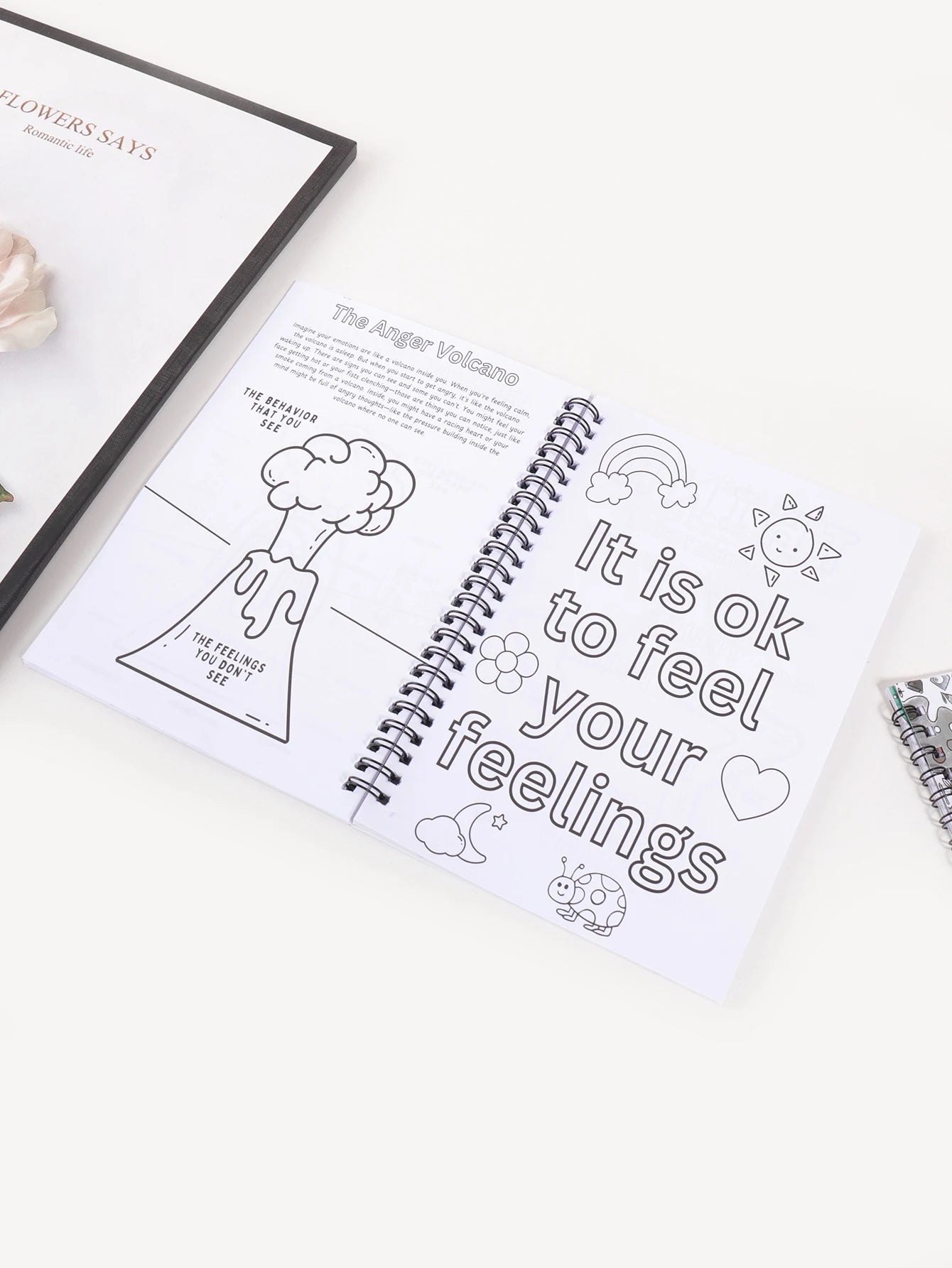 1 Fine Art Drawing Patterns Notebook for Art Classes Watercolour Pencil Colouring Booklet,  Fashion School Supplies