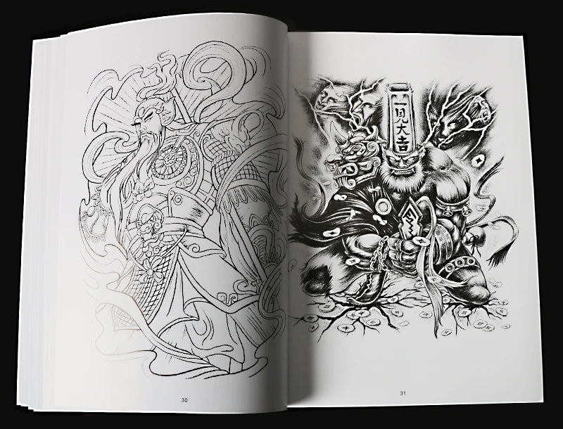 stencil for tattoos Book Body Art tattoo supplies Clear Design Templates Tattoo Patterns BOOK-015 Permanent Makeup Accessories