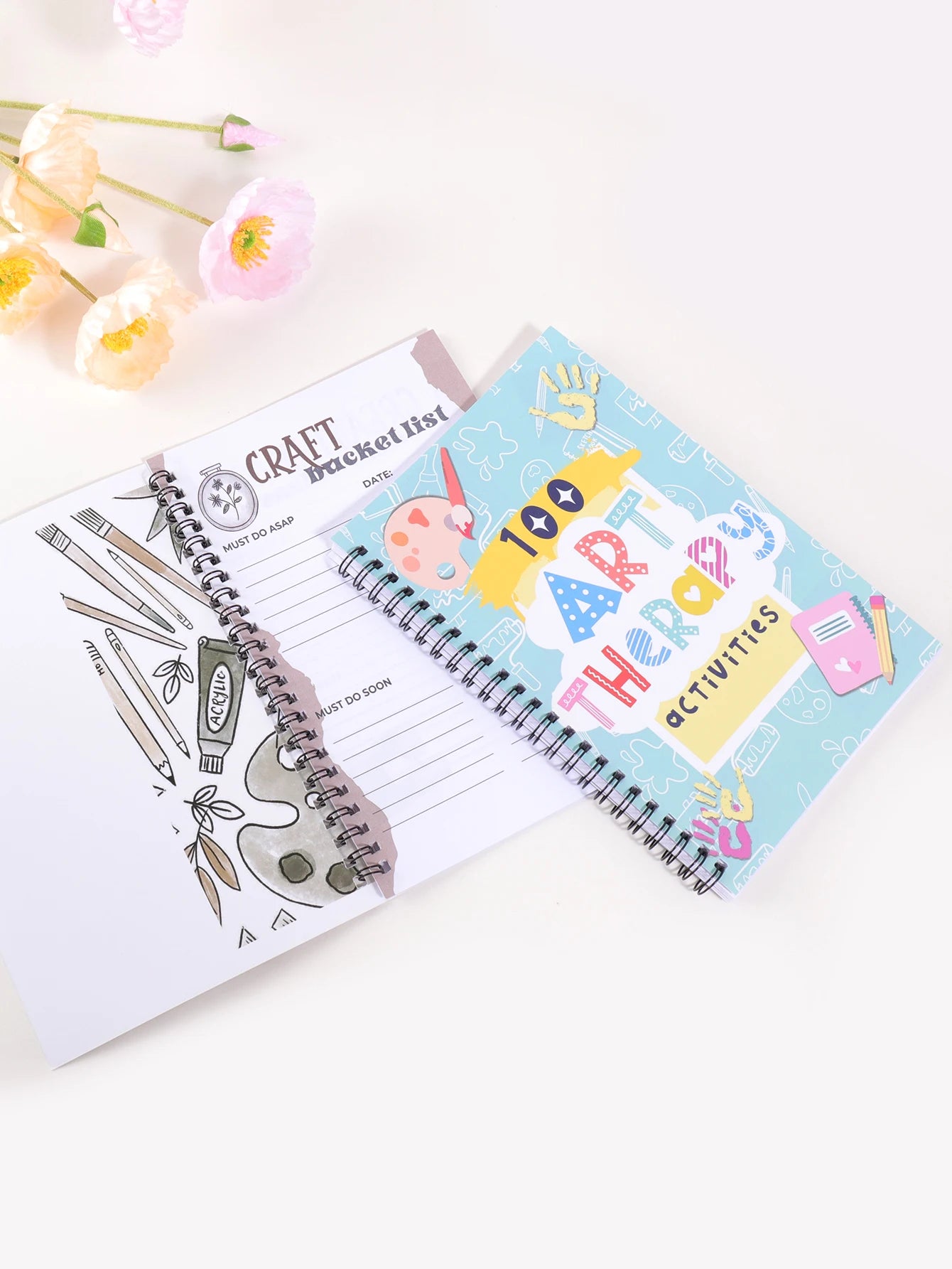 1 Fine Art Drawing Patterns Notebook for Art Classes Watercolour Pencil Colouring Booklet,  Fashion School Supplies