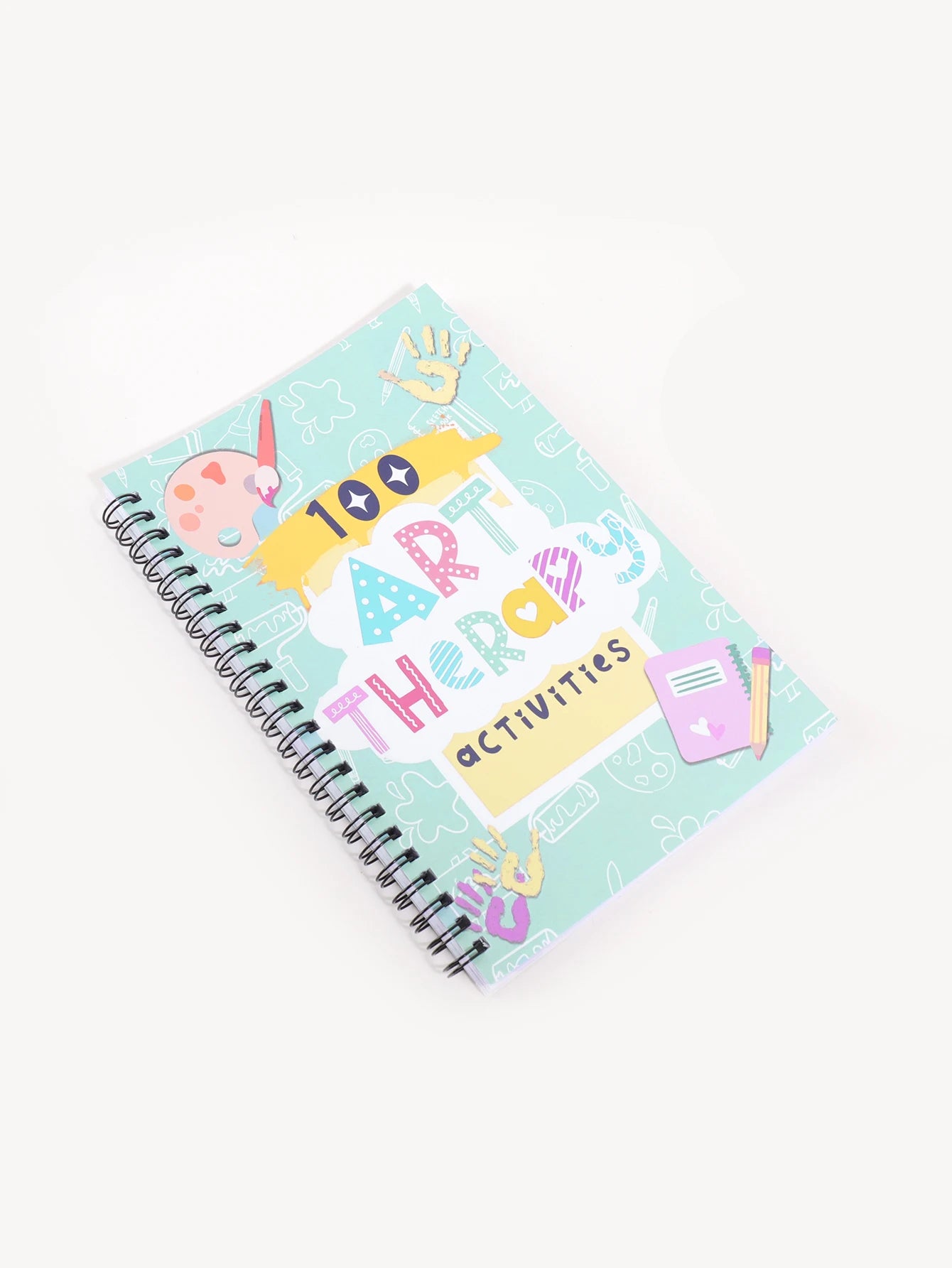 1 Fine Art Drawing Patterns Notebook for Art Classes Watercolour Pencil Colouring Booklet,  Fashion School Supplies