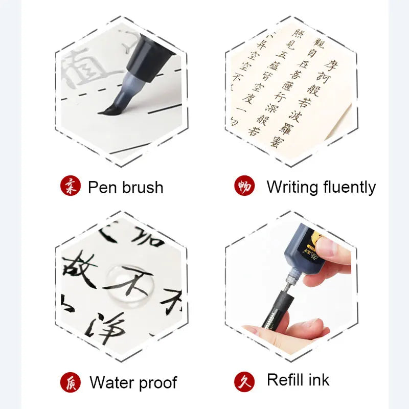 Calligraphy Art Marker Pens Brush Pen Art Marker Craft Supplies Art Writing Office School Supplies Stationery Student